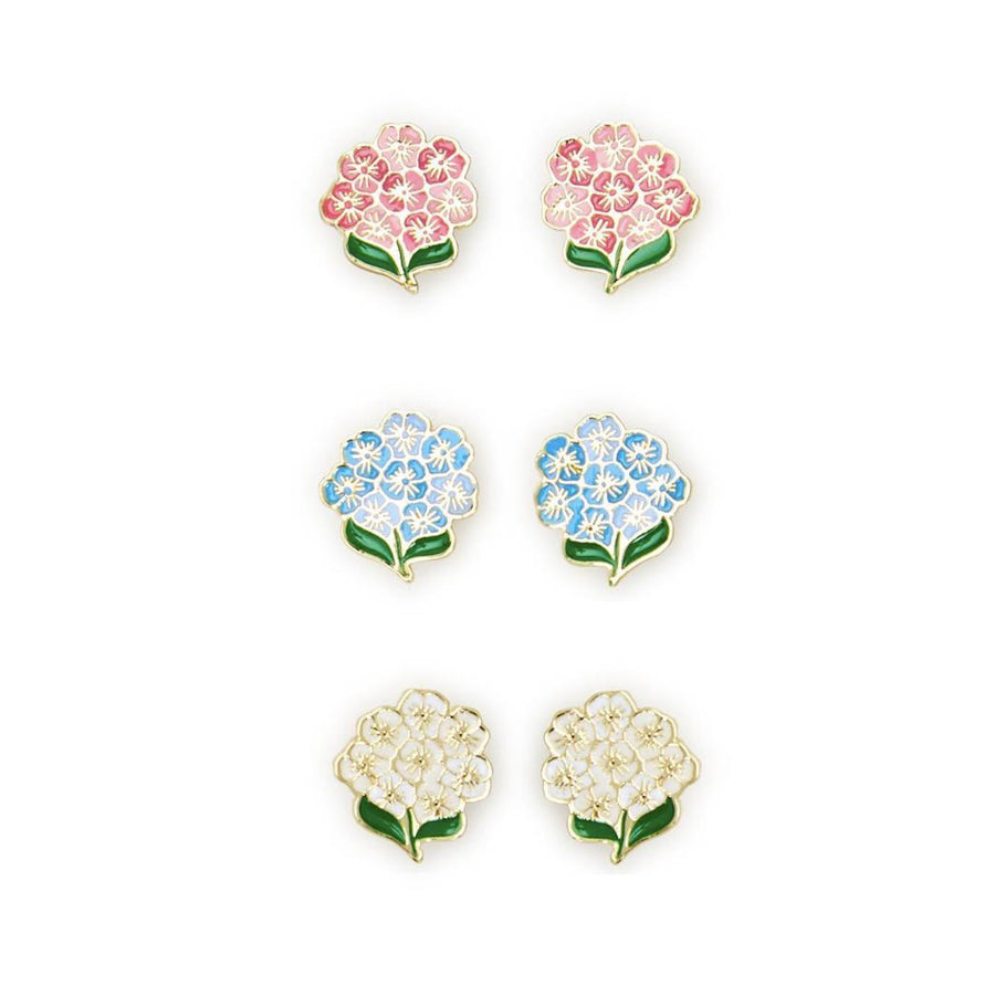 Hydrangea Earrings