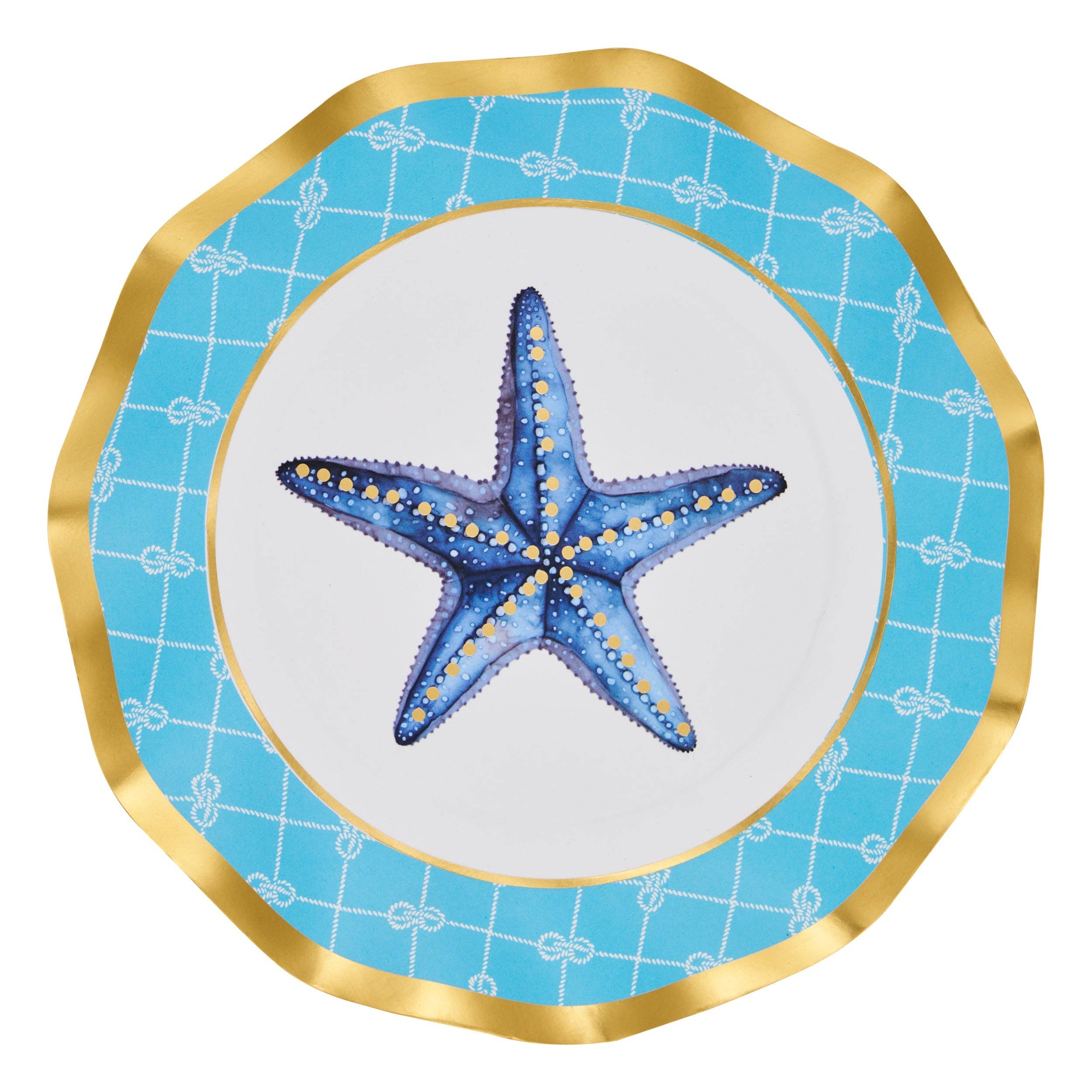 Tidal Wave Paper Salad Plate