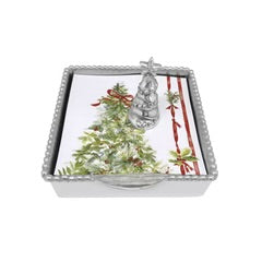 Christmas Tree Beaded Napkin Box