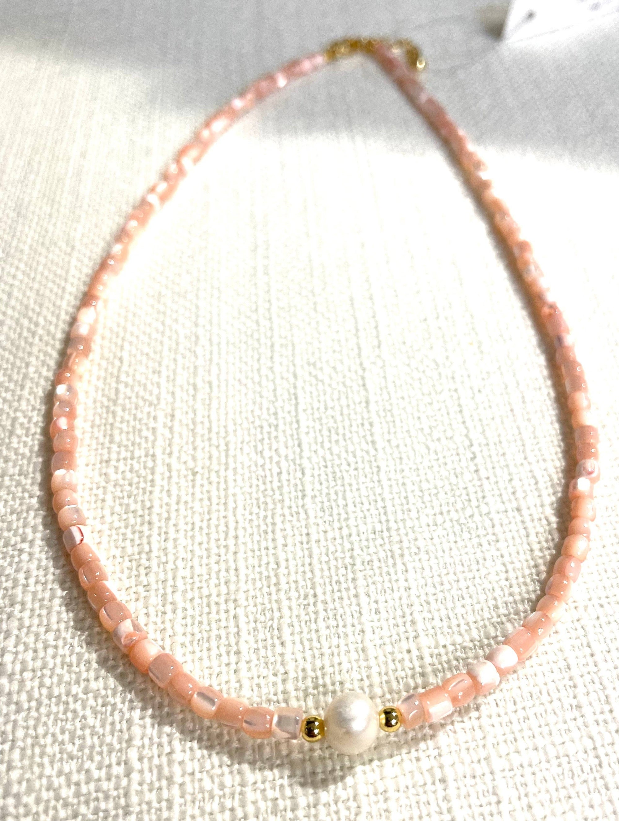 Shell & Pearl Necklace