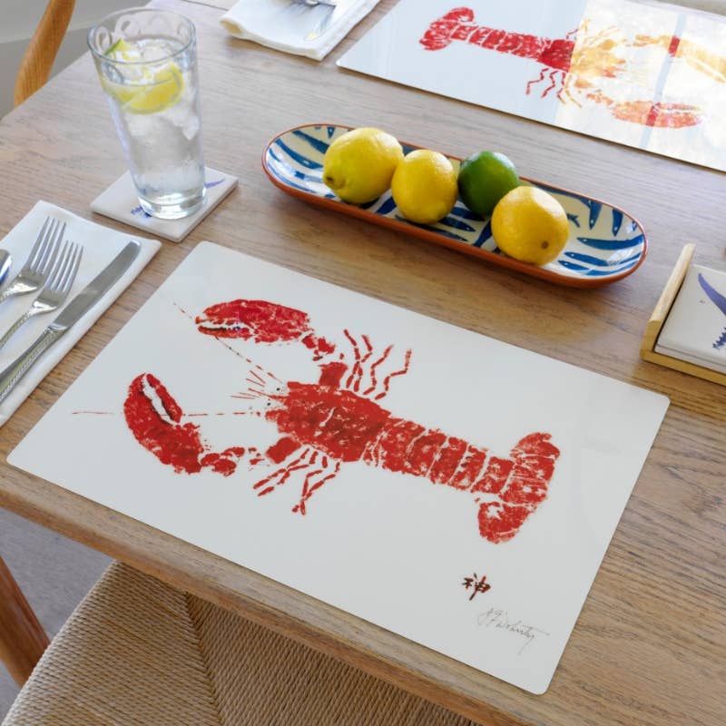 Red Lobster Vinyl Placemat