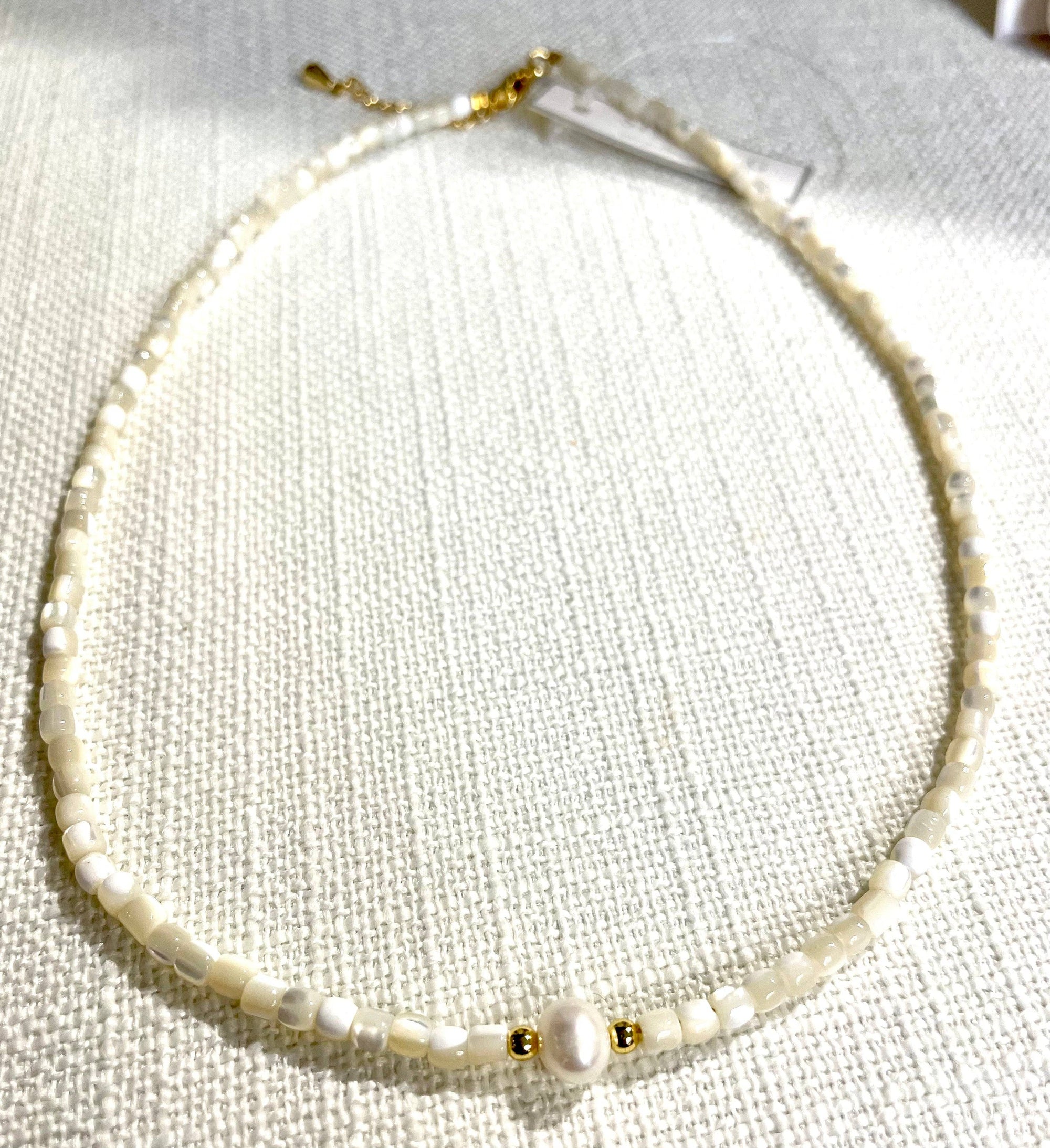 Shell & Pearl Necklace