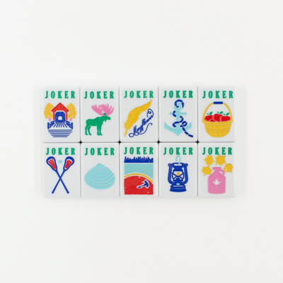 New England Series Mahjong tiles