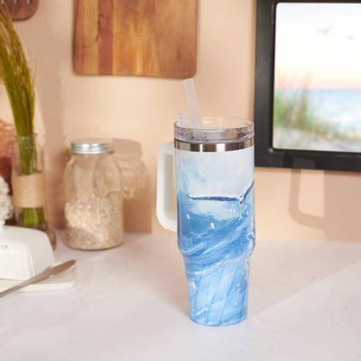Ocean Wave Travel Mug