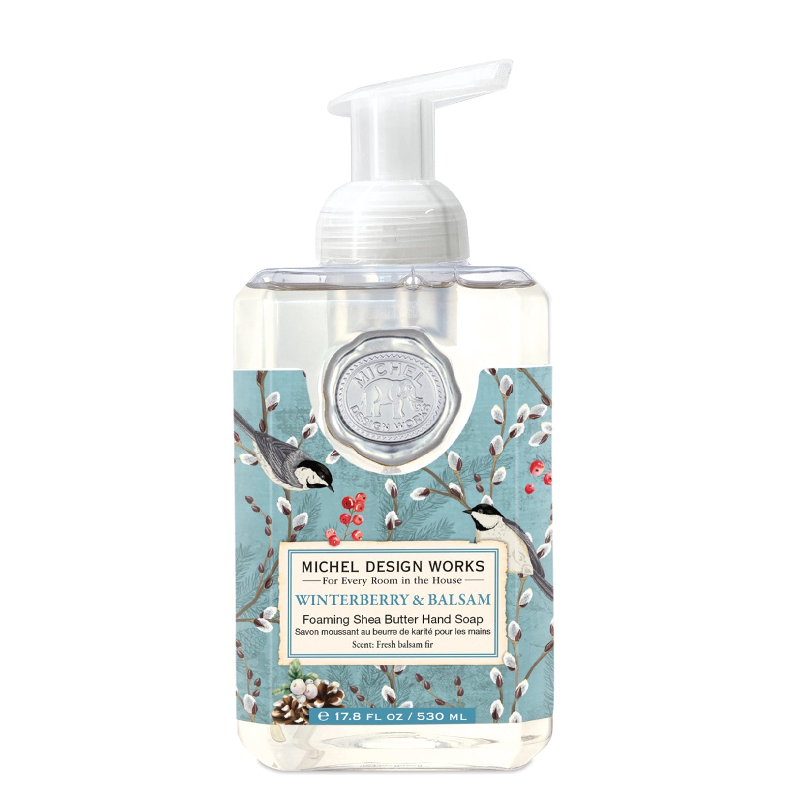 Michel Design Works Winterberry & Balsam Foaming Soap