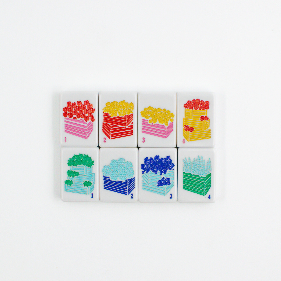 New England Series Mahjong tiles