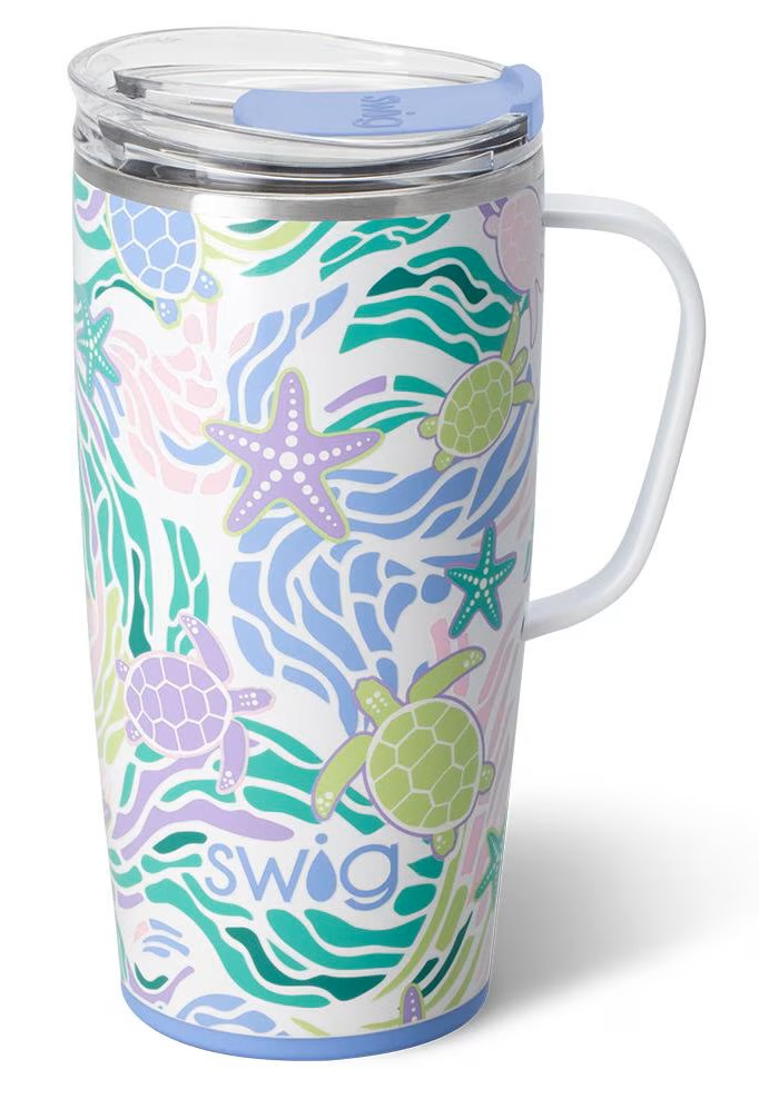 Sea Swirl Travel Mug