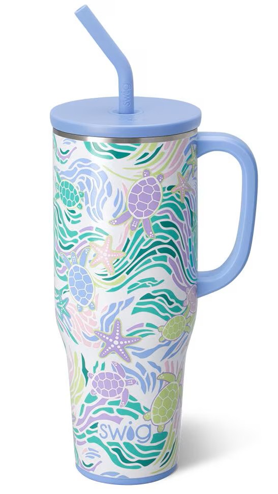 Sea Swirl Mega Mug