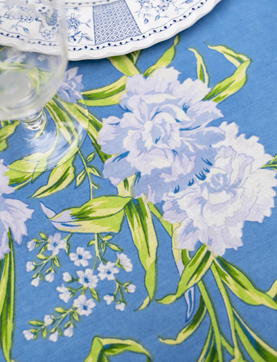 Blue Sacha Tablecloth