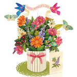 FreshCut Paper Mother’s Day Garden Card Pop-Up Card Fabvilla