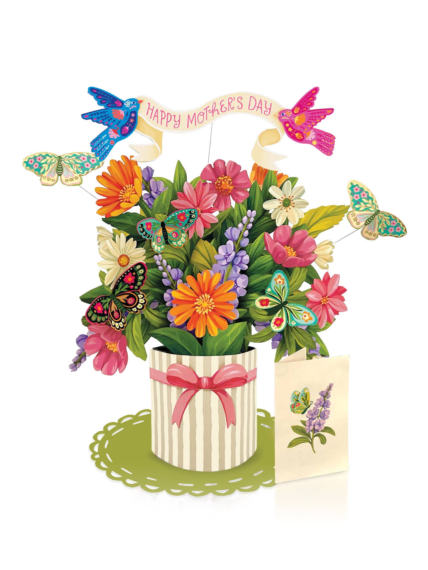 FreshCut Paper Mother’s Day Garden Card Pop-Up Card Fabvilla