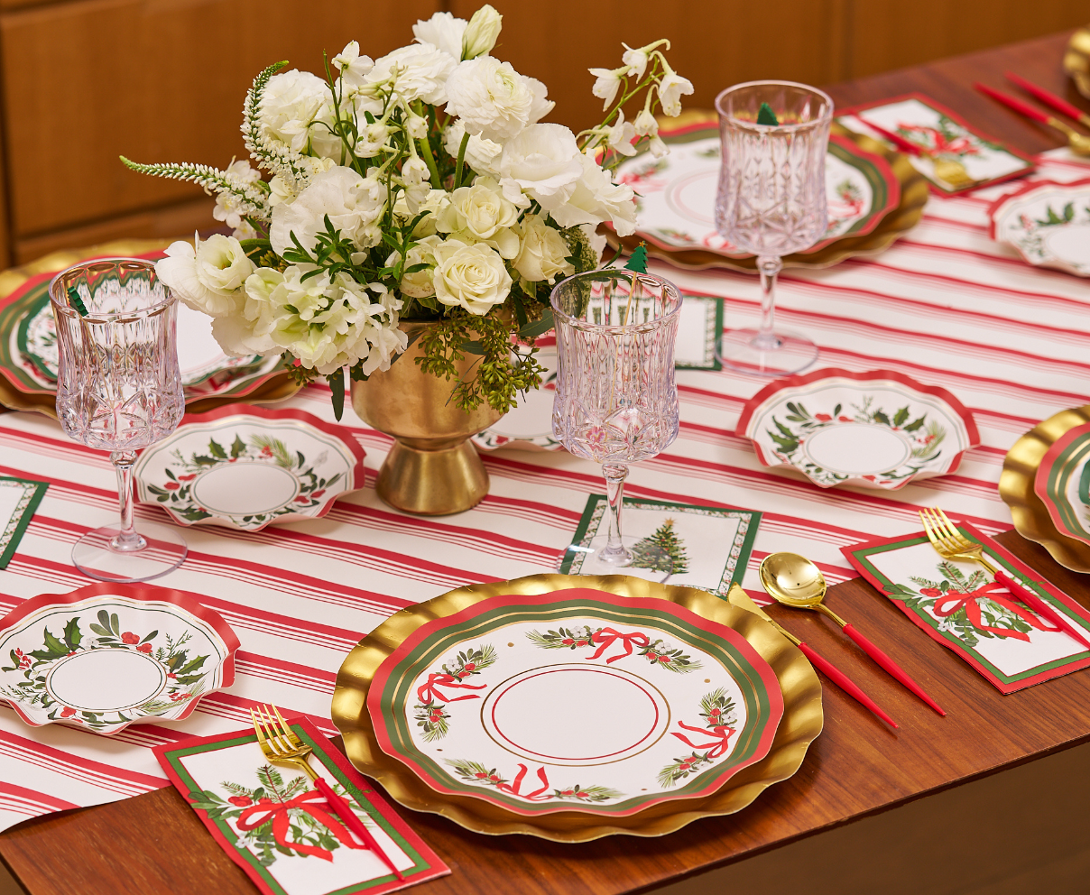 Home for the Holidays Paper Appetizer Bowl