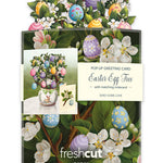 FreshCut Paper Easter Egg Tree Pop-Up Card 3D Card Fabvilla