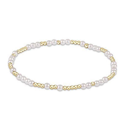 Hope Unwritten Bead Bracelet - Pearl