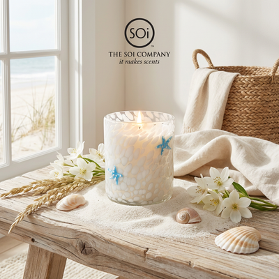Seaside Blooms Candle