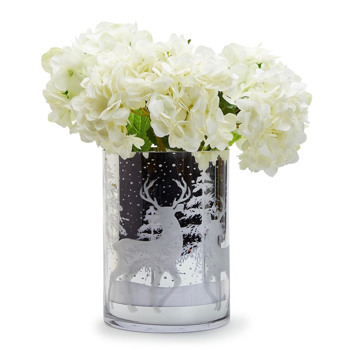 Winter Forest Scene Large Cachepot