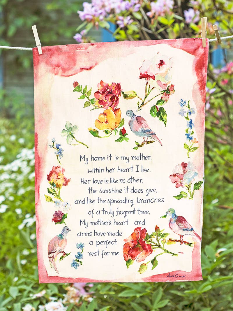 Mother's Poem- Tea Towel