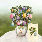 FreshCut Paper Easter Egg Tree Pop-Up Card 3D Card Fabvilla