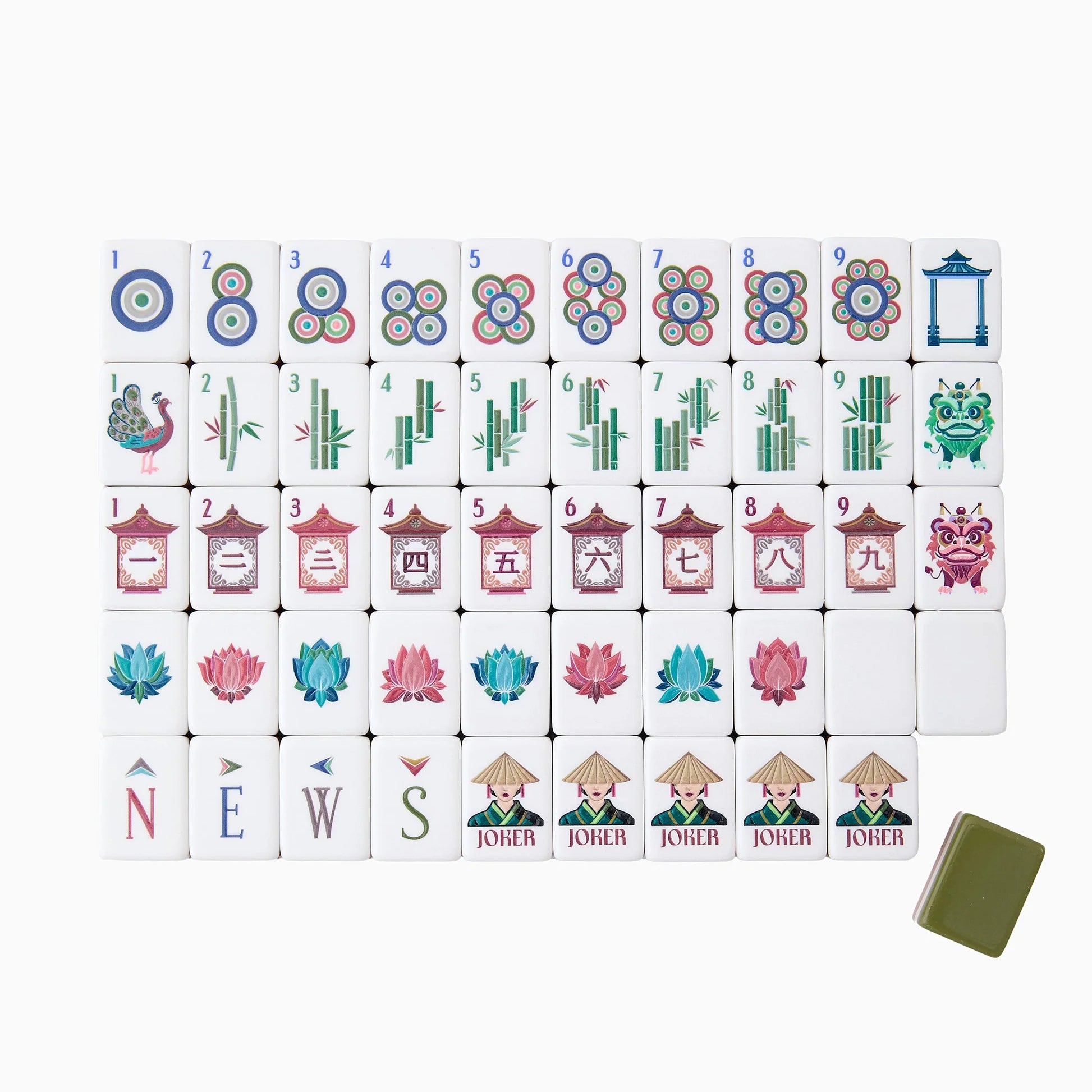 Drake Mahjong Tiles