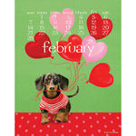 2027 Dog Days Calendar by Erica Leigh month 2
