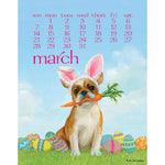 2027 Dog Days Calendar by Erica Leigh month 3