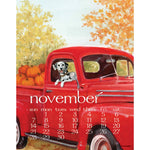 2027 Dog Days Calendar by Erica Leigh month 11