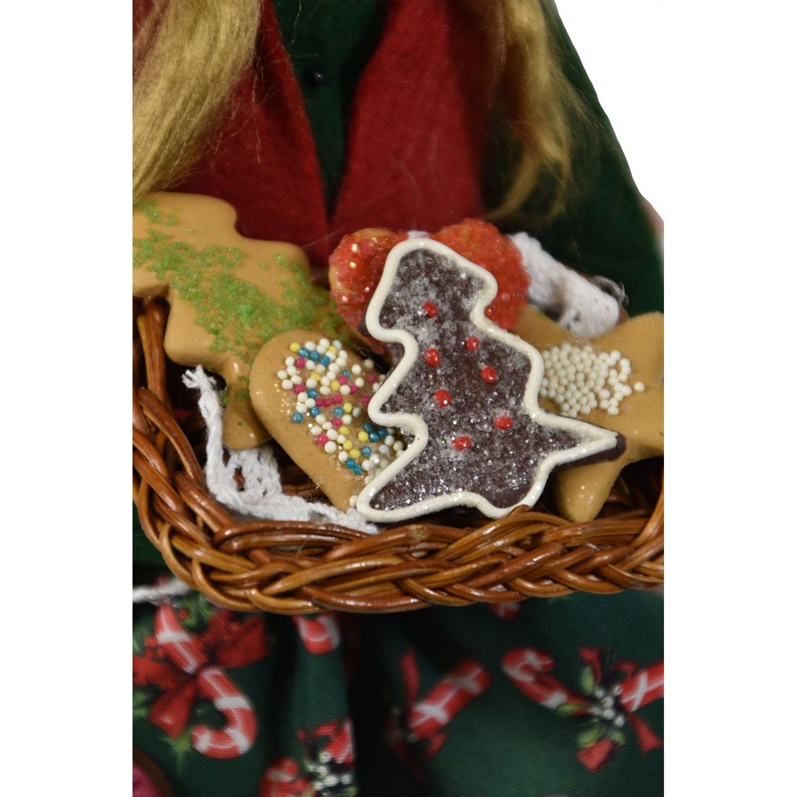 Byers' Choice Woman Selling Cookies Caroler, view 4