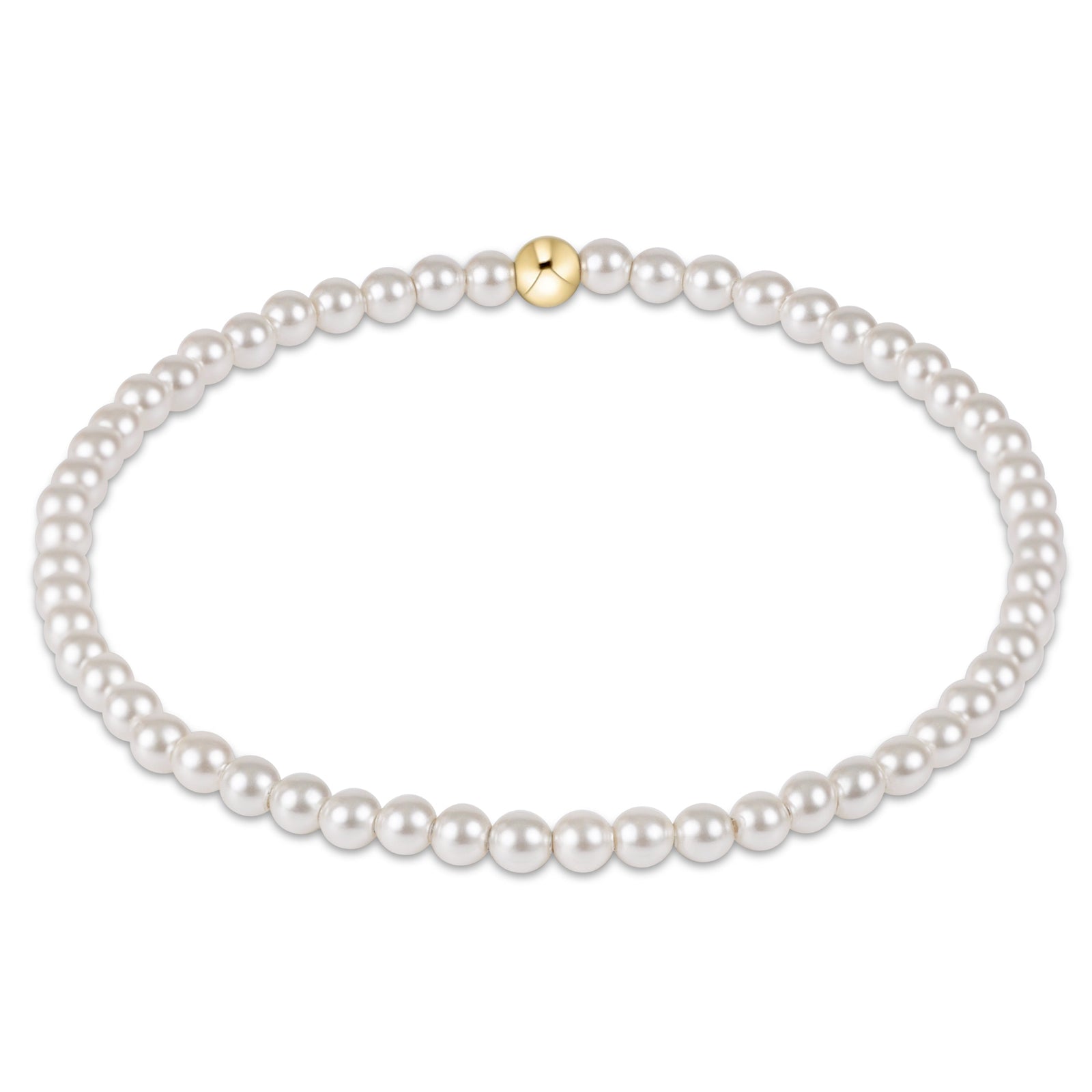 E Newton egirl Classic Pearl 3mm Bracelet