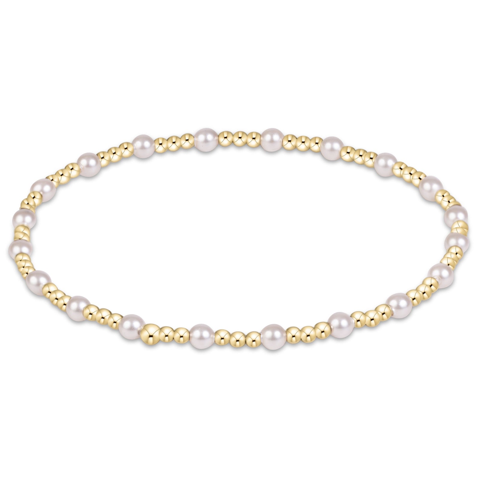 E Newton egirl Sincerity Pearl 3mm Bracelet