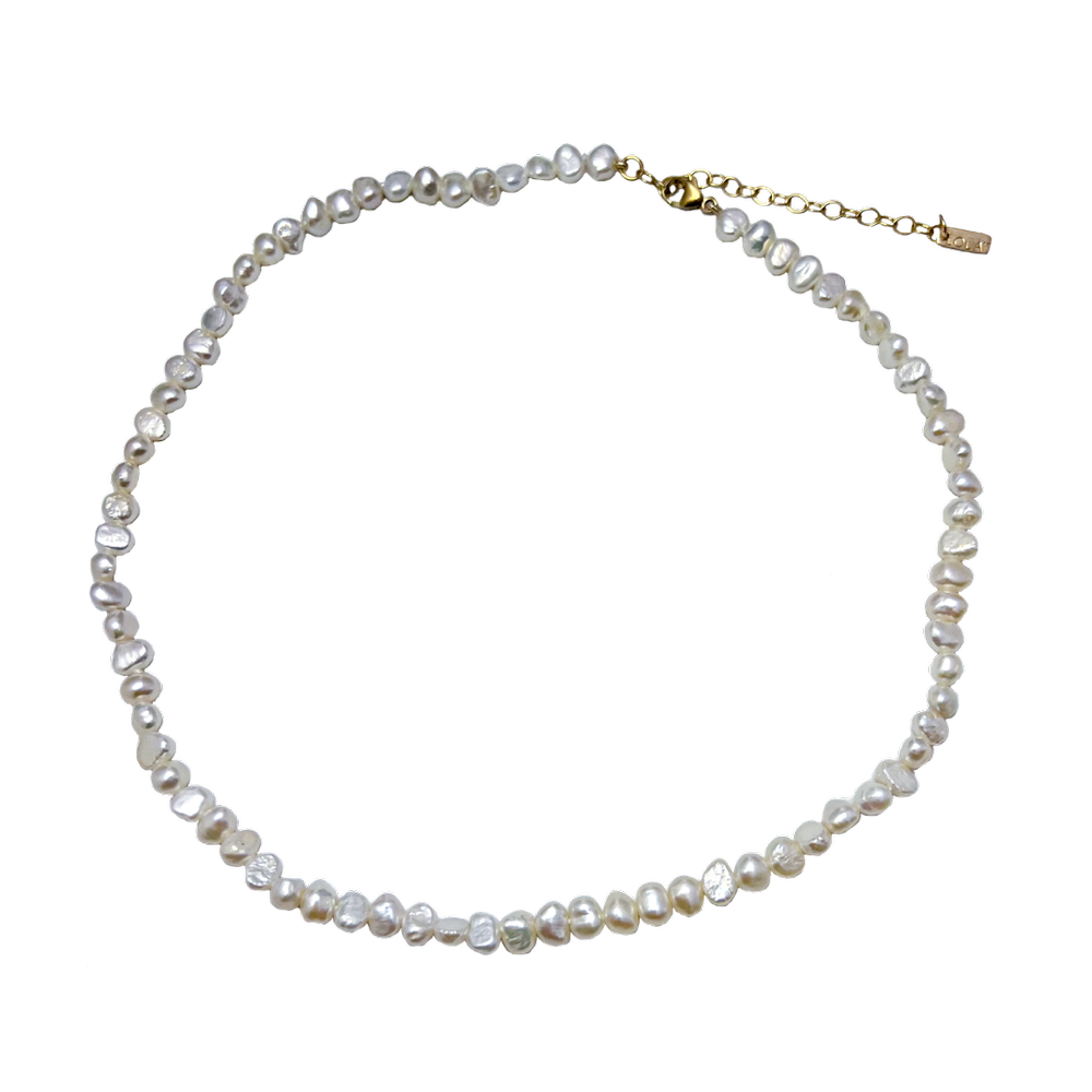 Choker Pearl Nugget 5mm 16"