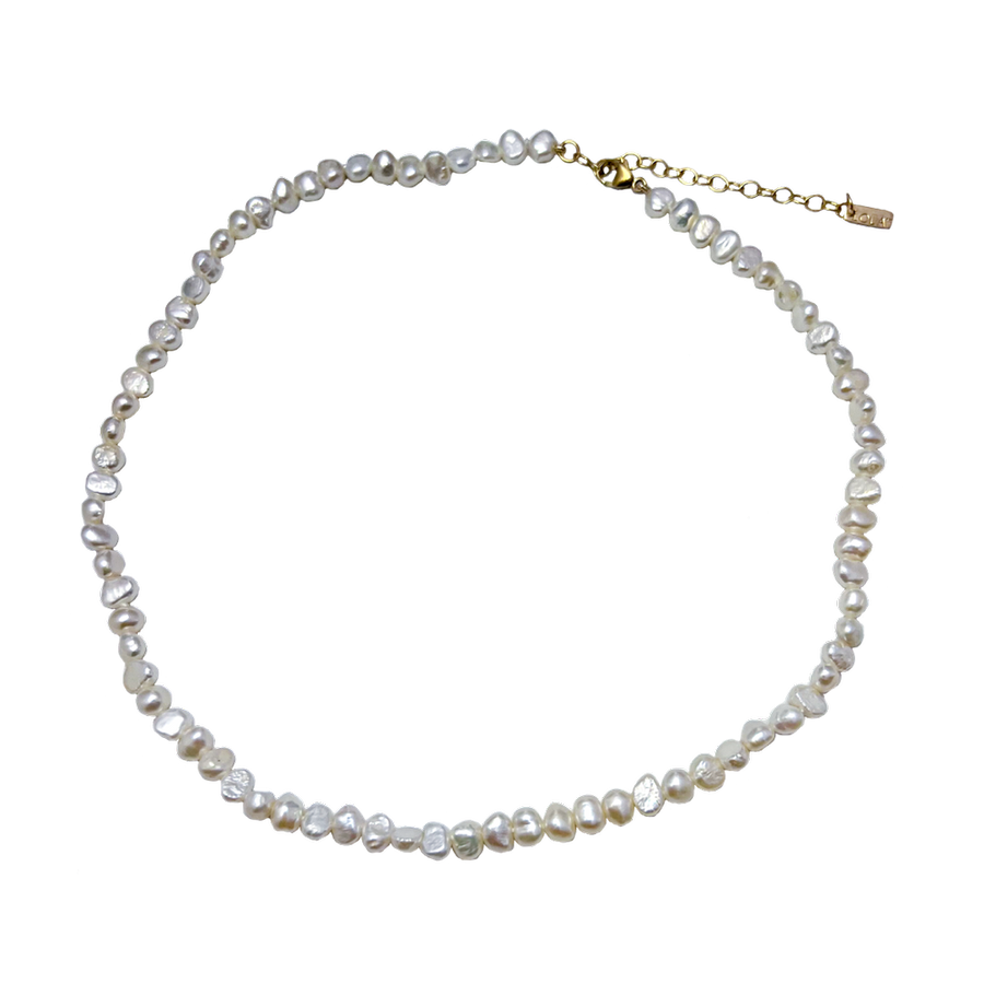 Choker Pearl Nugget 5mm 16"