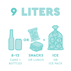 Blue Lagoon Packi 12 Cooler