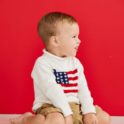 Flag Rollneck Sweater