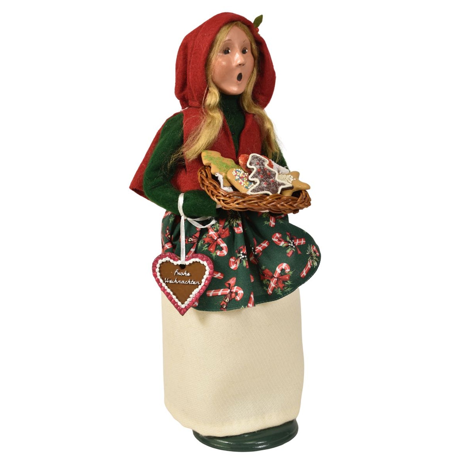 Byers' Choice Woman Selling Cookies Caroler, view 5