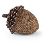 Resin Acorn w/Pinecone