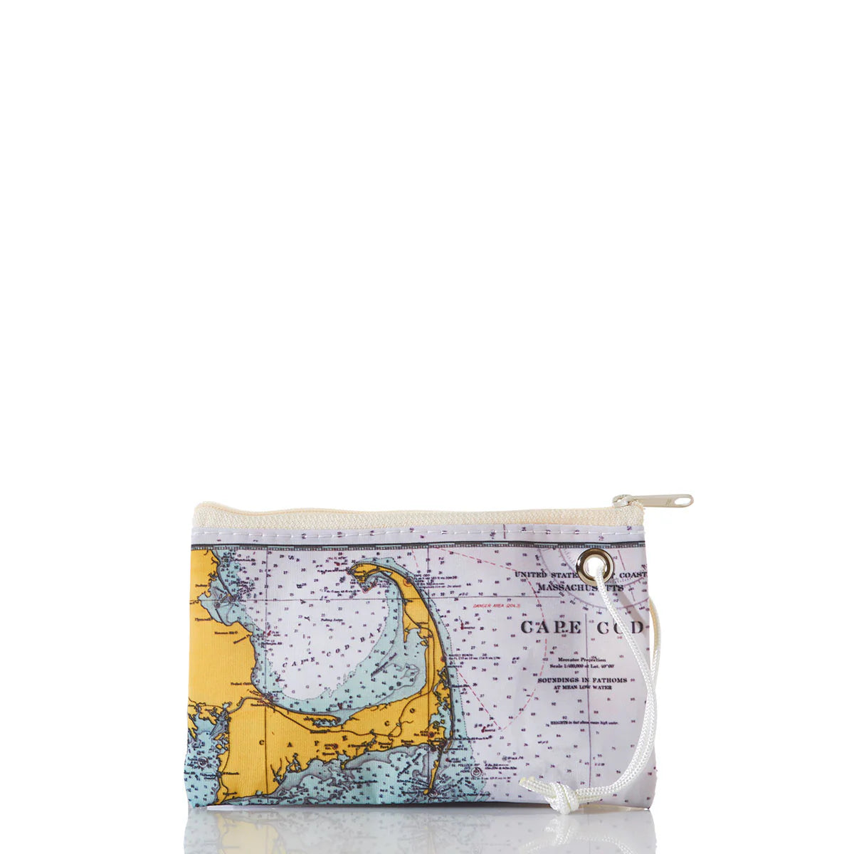 Sea Bags Nautical Chart Cape Cod Wristlet