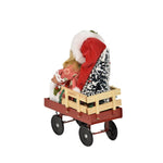 Byers' Choice Toddler in Wagon Caroler, view 6