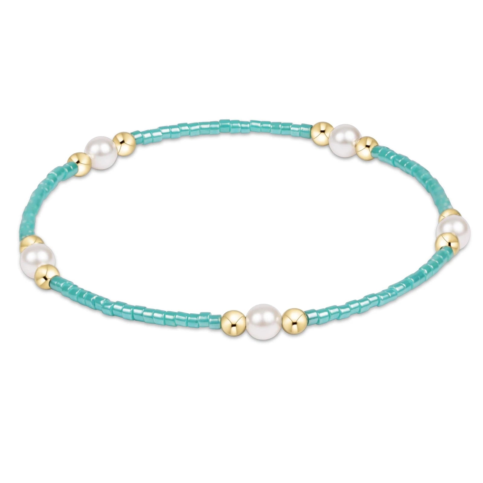 E Newton Hope Purpose Pearl Bracelet - Sea Glass