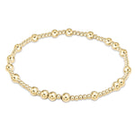 E Newton Hope Unwritten Bead Bracelet - Gold, view 4