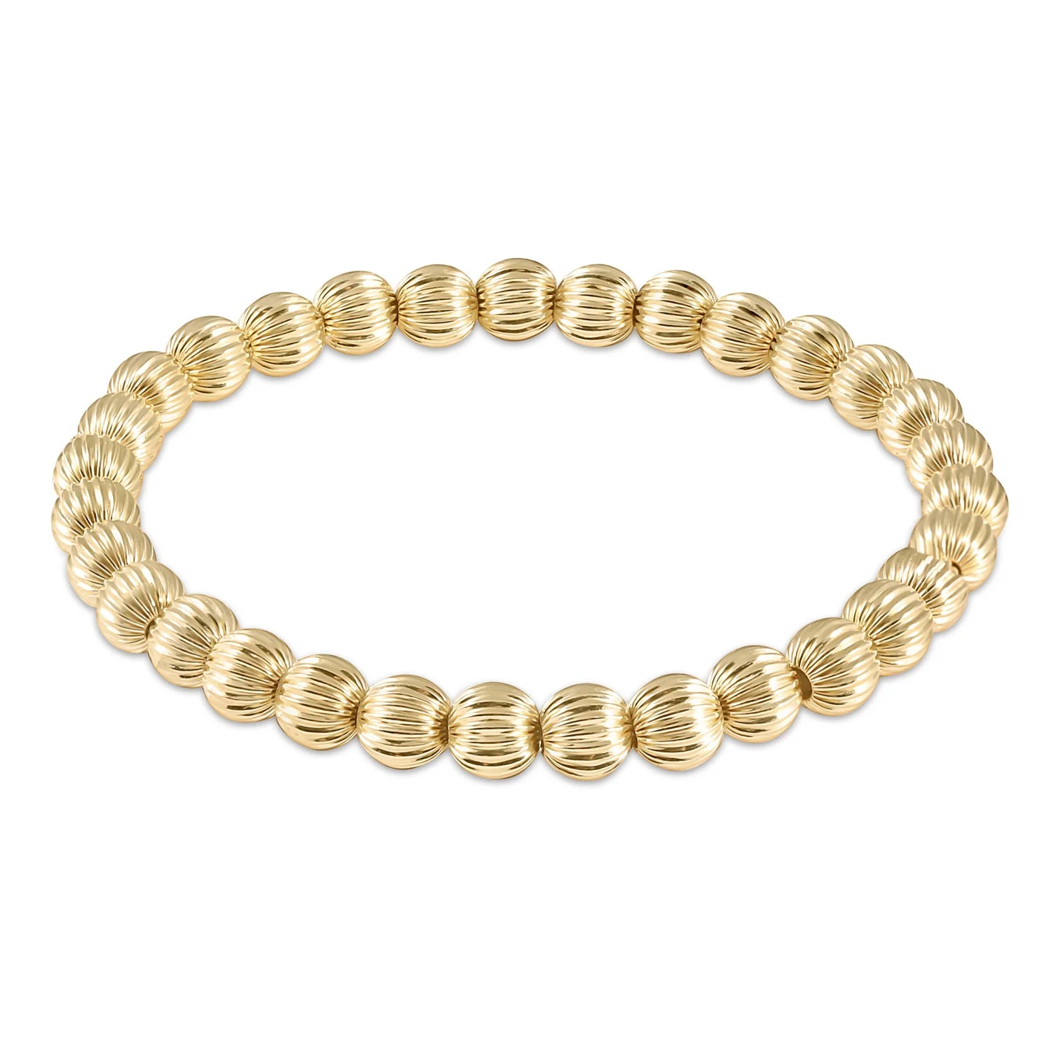 Dignity Grateful Pattern Bracelet - Gold