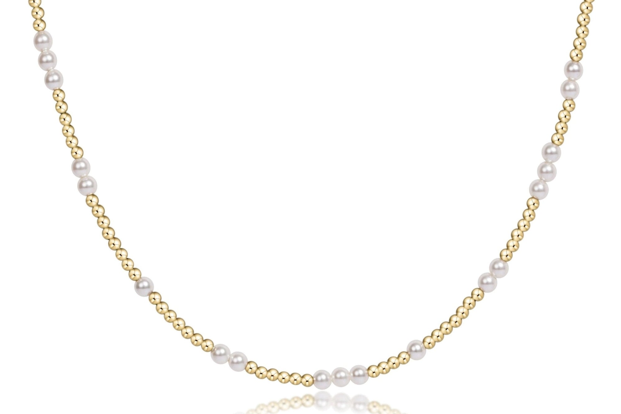 17" Choker Hope Unwritten -Pearl