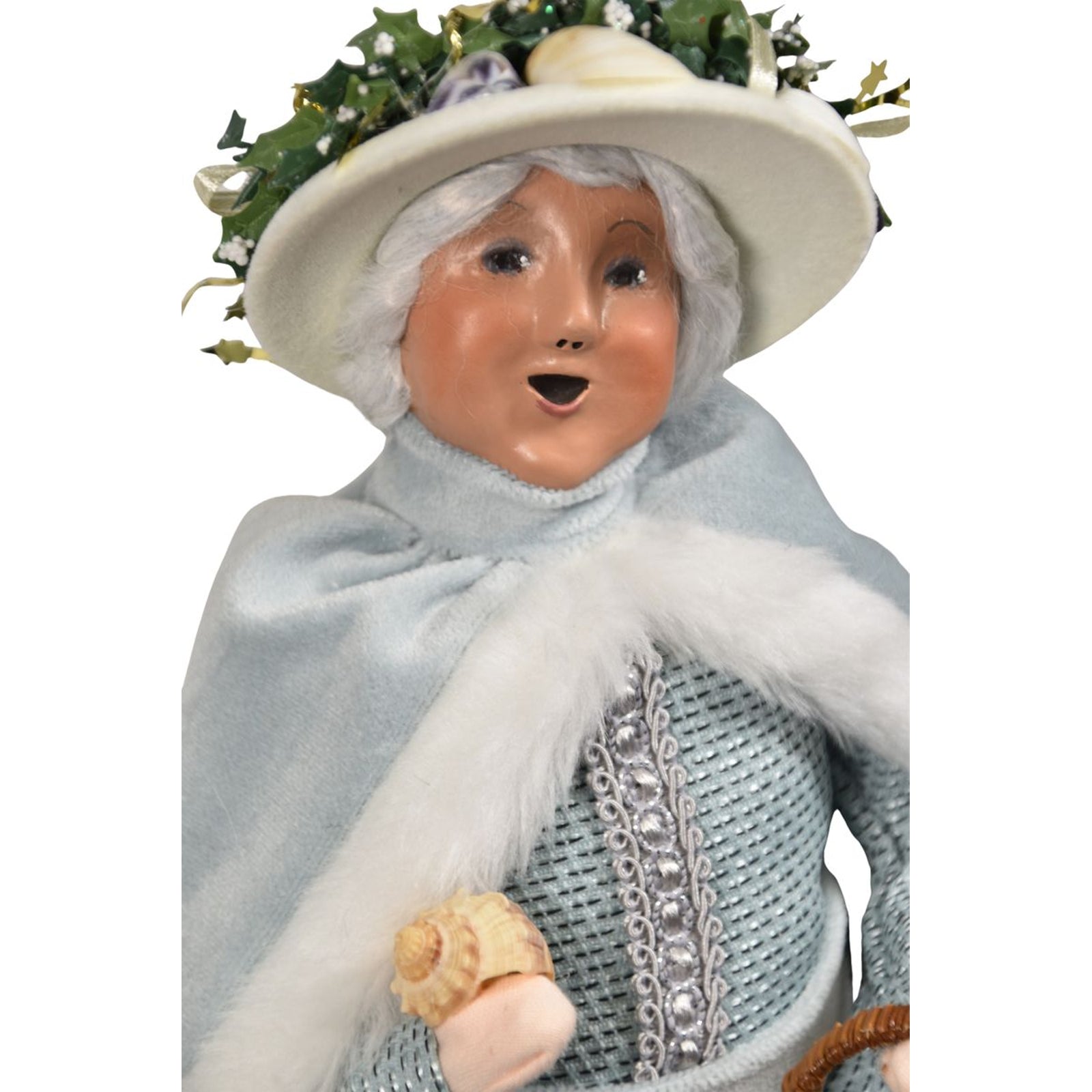 Byers' Choice Nautical Mrs. Claus Caroler, view 2