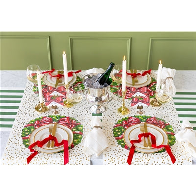 Holiday Wreath Paper Placemat