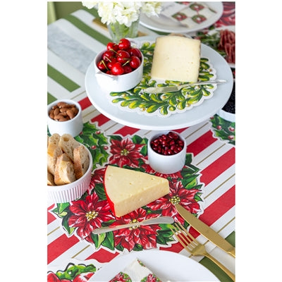 Holiday Wreath Serving Papers - Pack of 12