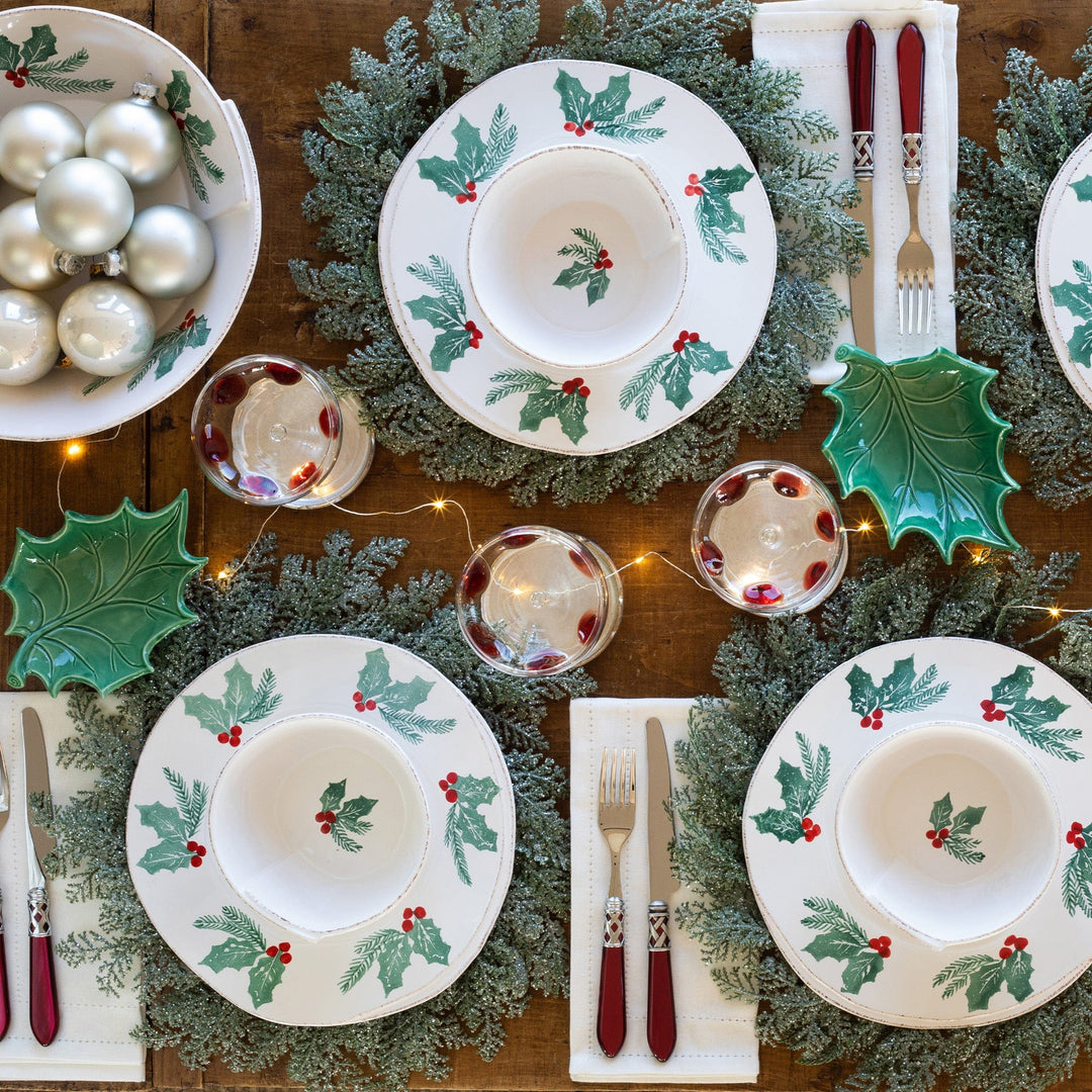 Lastra Holiday Shallow Serving Bowl-Large