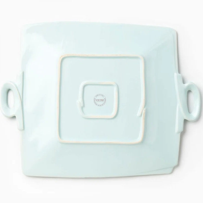 Lastra Handled Square Platter