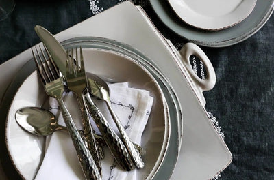 Lastra Handled Square Platter
