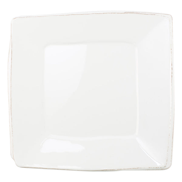 Melamine Lastra White Square Platter