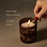 Thymes Noir Woods Poured Candle 6.5 oz, view 5