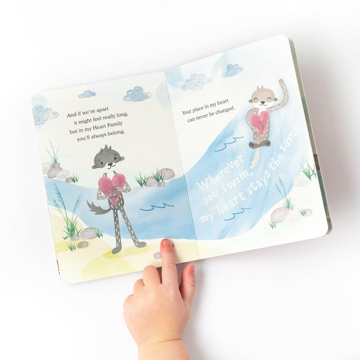 Otter Snuggler + Family Bonding Book